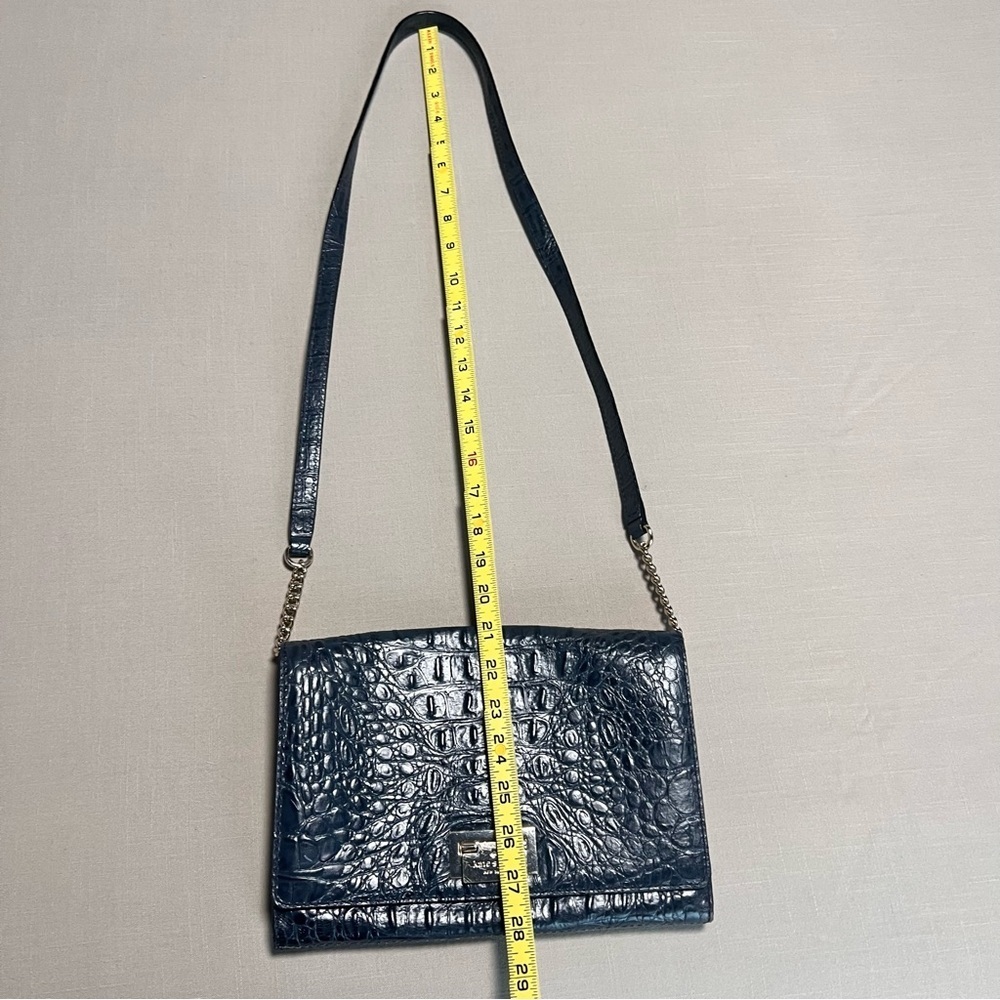 Kate Spade Fiona Croc Embossed Crossbody Bag - Picture 11 of 16